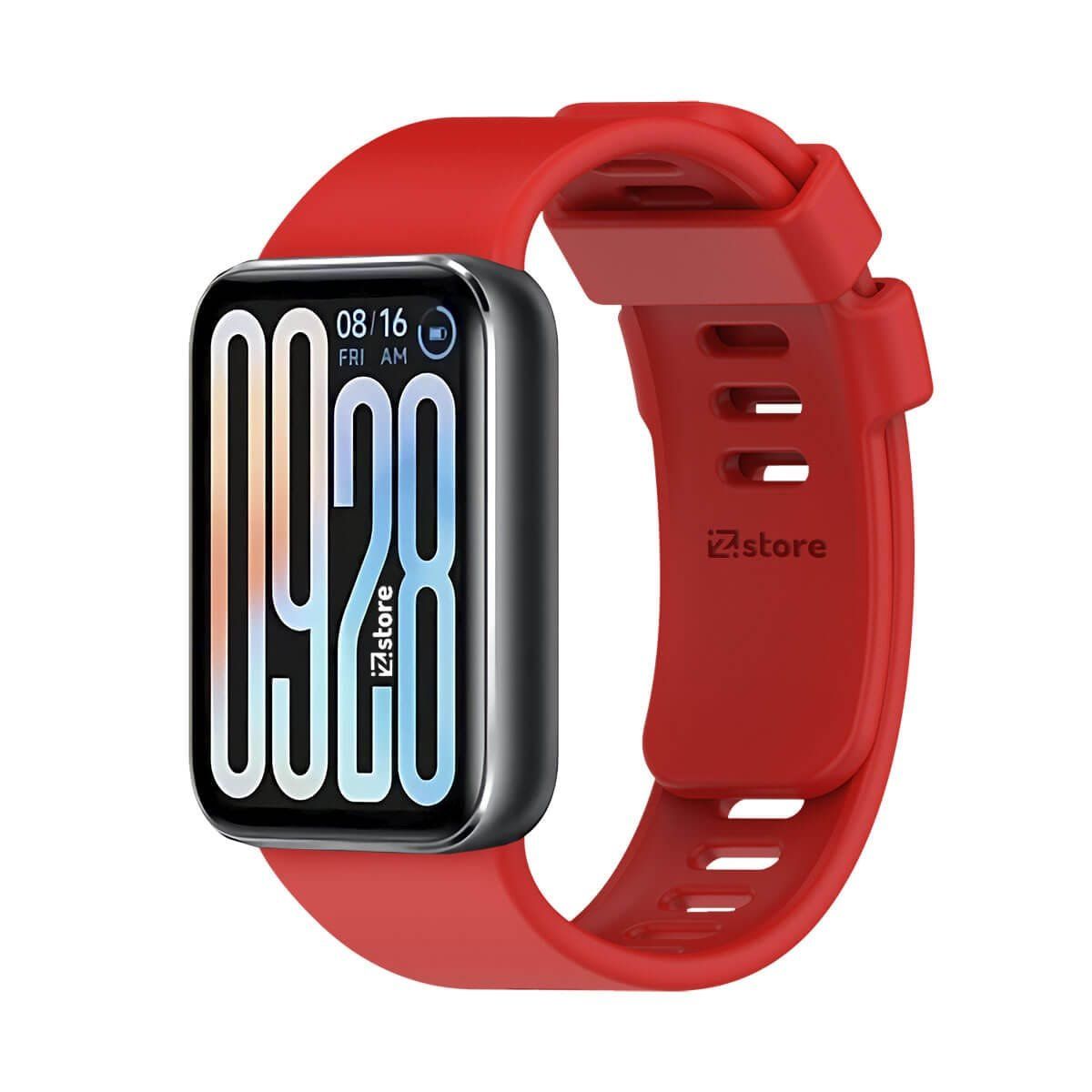 GENERICO - Correa Silicona Para Xiaomi SmartBand 9 Pro Rojo