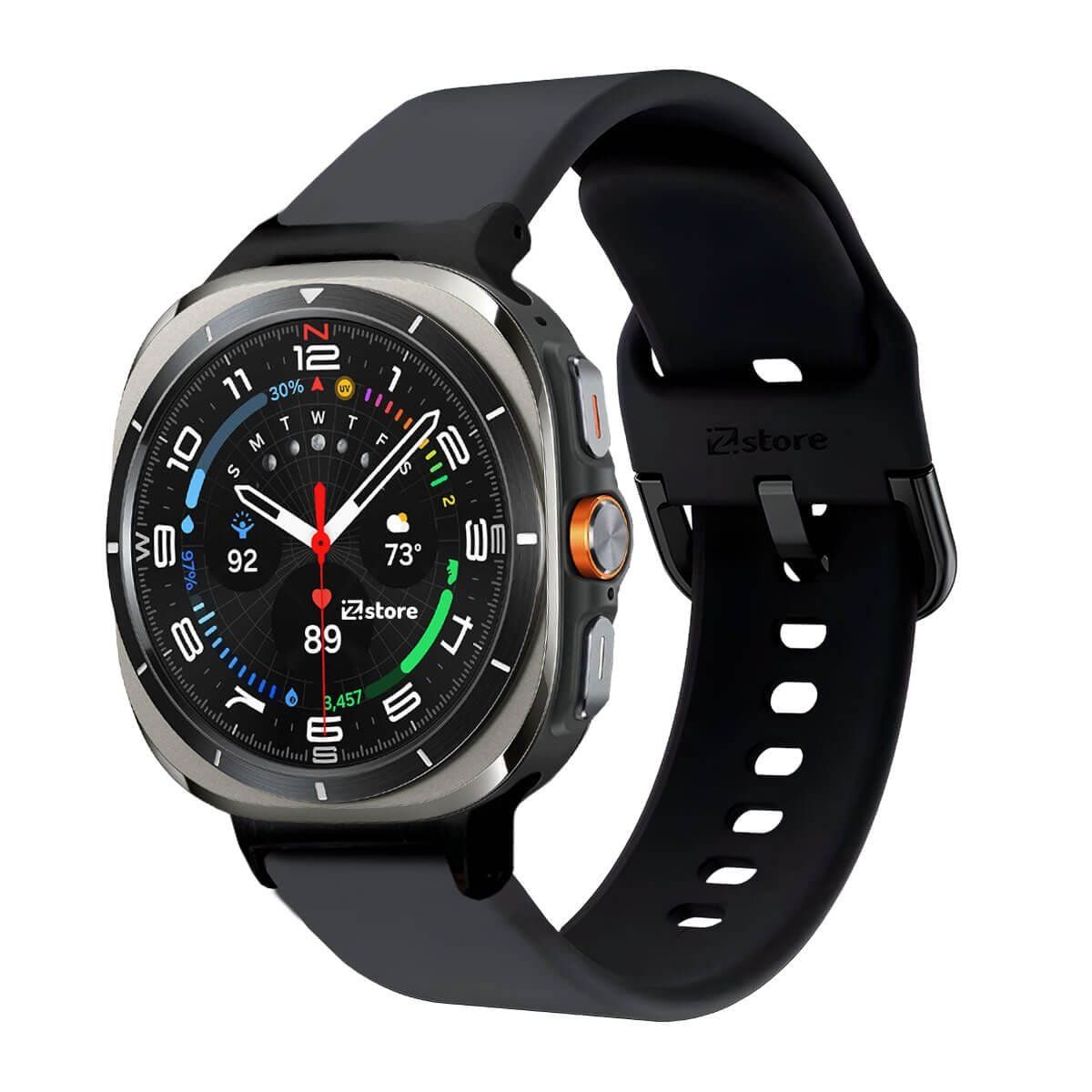 GENERICO - Correa Para Samsung Galaxy Watch Ultra Hebilla Negro