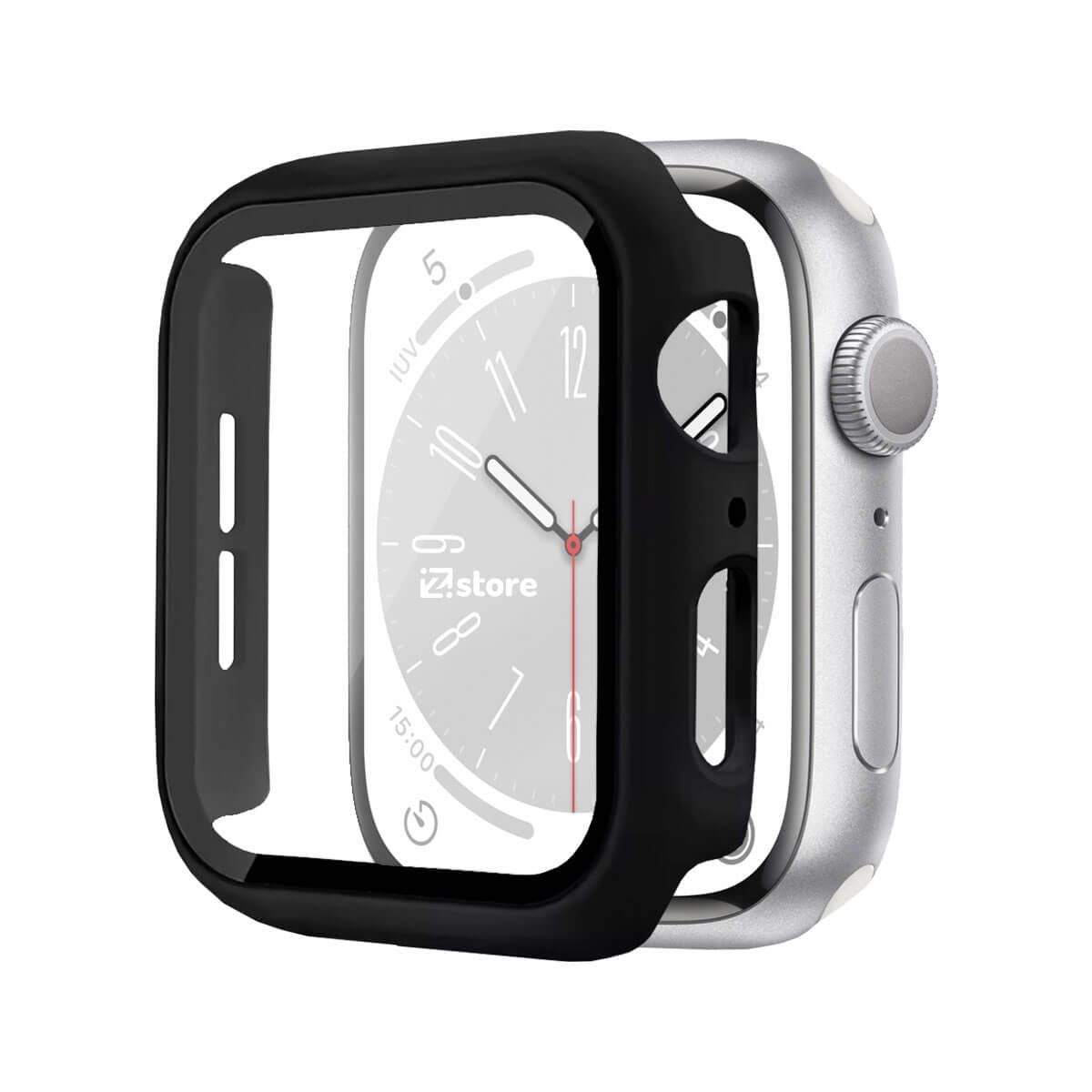 GENERICO - Case Protector Para Apple Watch Serie 1-9 42mm Negro