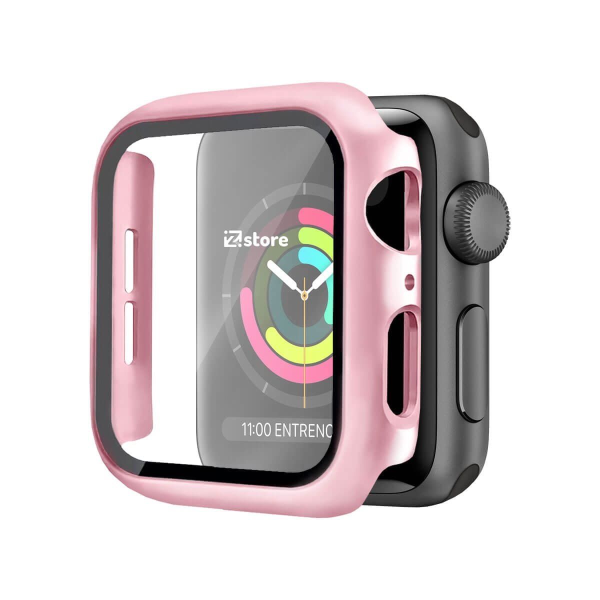GENERICO - Case Protector Para Apple Watch Serie 1-10 41mm Rosado