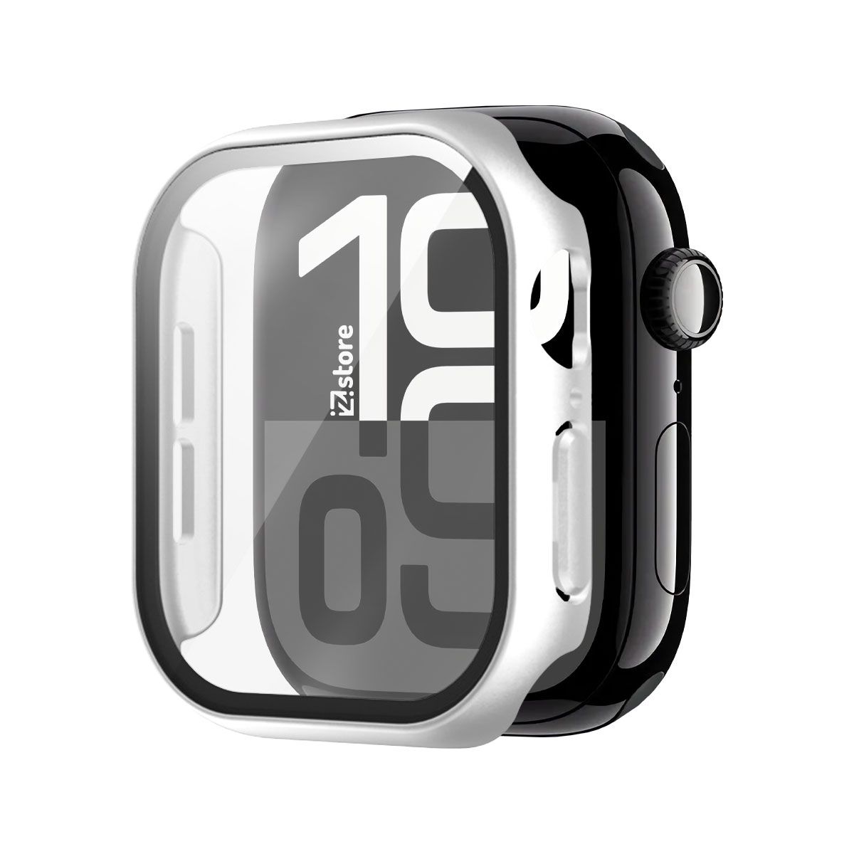 GENERICO - Case Protector Para Apple Watch Serie 1-10 S10-46mm Silver