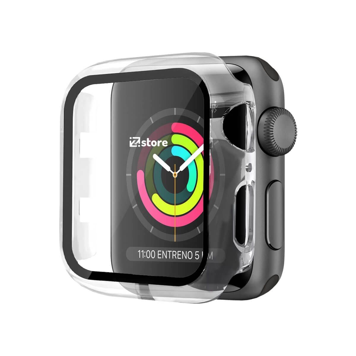 GENERICO - Case Protector Para Apple Watch Serie 1-10 38mm Transparente