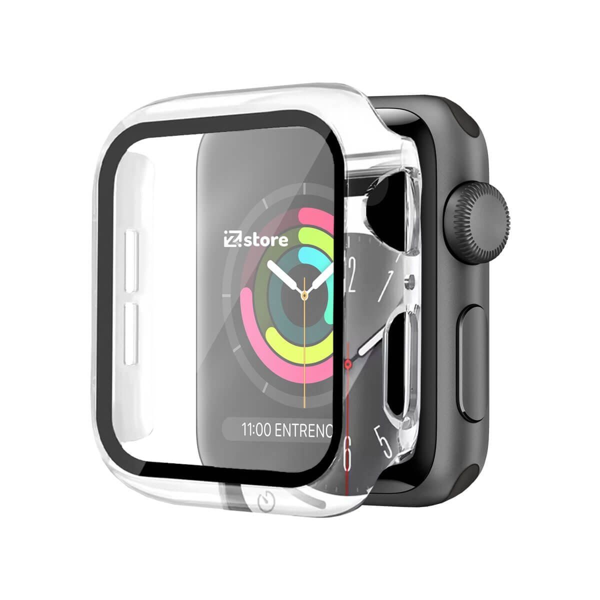 GENERICO - Case Protector Para Apple Watch Serie 1-10 40mm Transparente