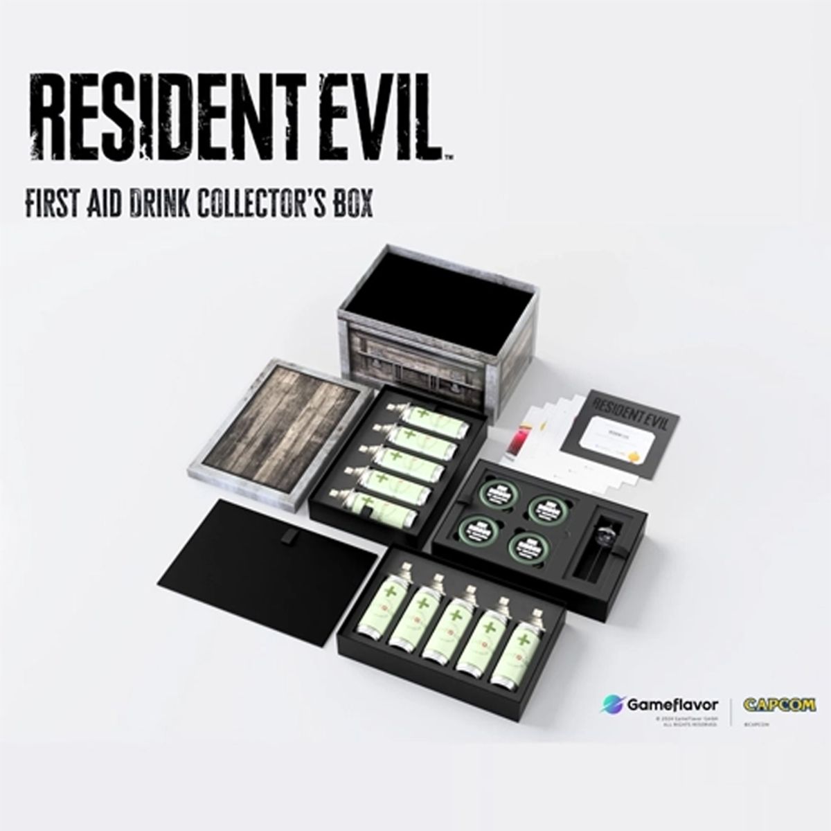 CAPCOM - Resident Evil  First Aid Drink Collector’s Box