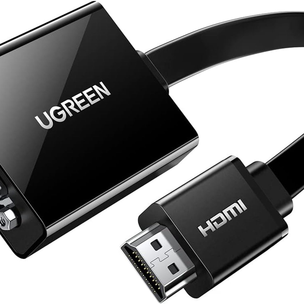 UGREEN - Ugreen Adaptador Convertidor HDMI A VGA 60HZ AUDIO 3.5MM MM103 / 40248