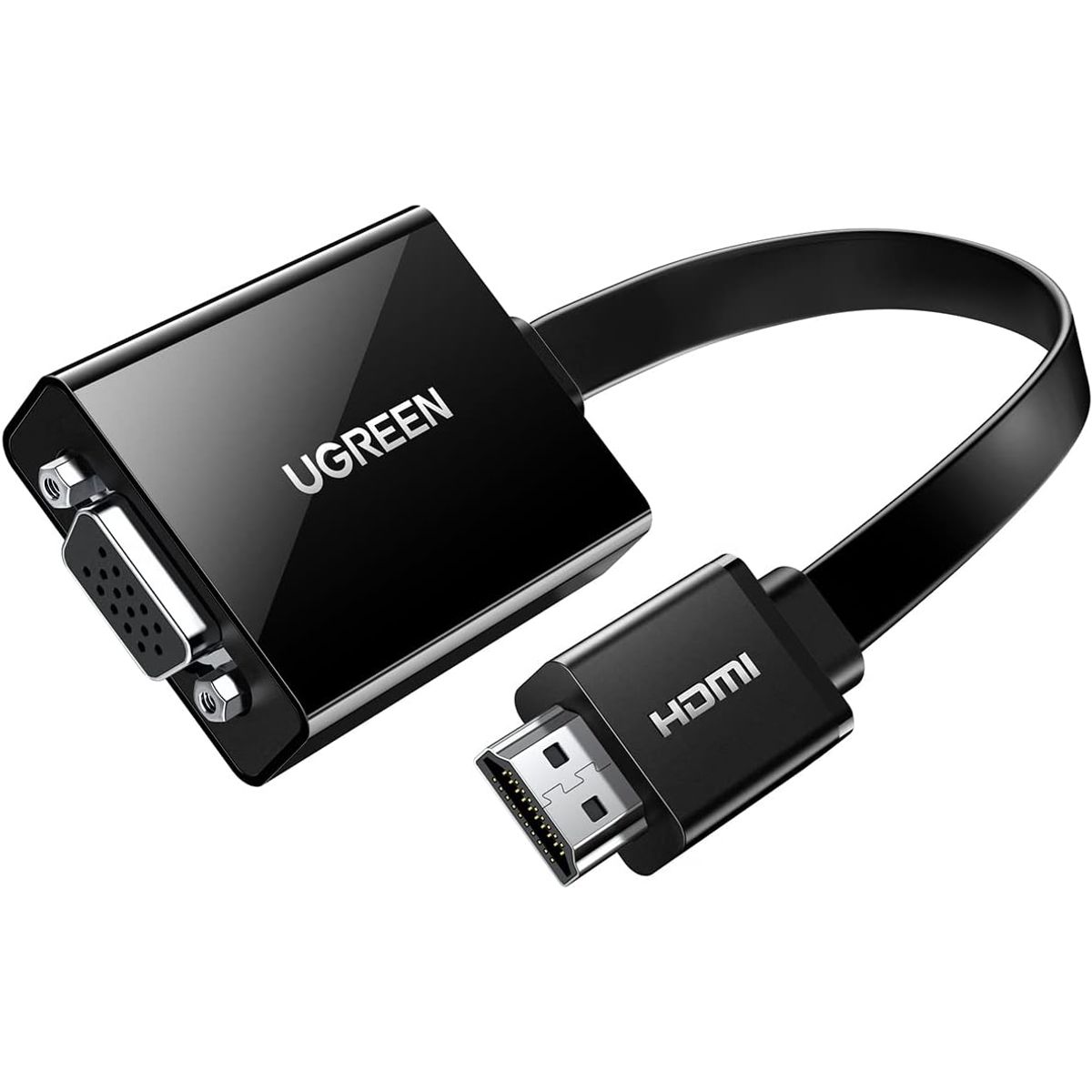 UGREEN - Ugreen Adaptador Convertidor HDMI A VGA 60HZ AUDIO 3.5MM MM103 / 40248