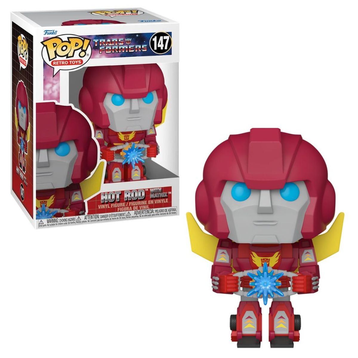 FUNKO - Funko Pop Hot Rod With Matrix Transformers
