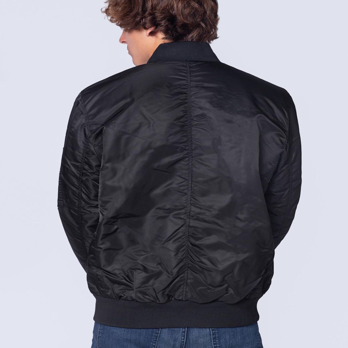 CALVIN KLEIN - CASACA NYLON FLIGHT JACKET