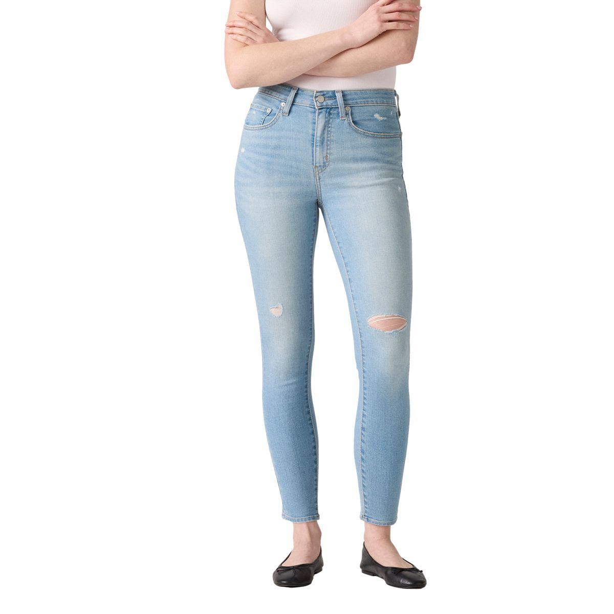 LEVIS - Jeans Mujer 721 High Rise Skinny Celeste Levis