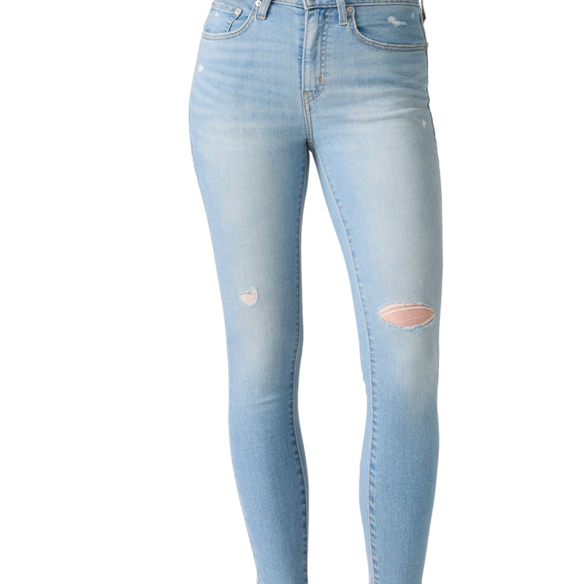 LEVIS - Jeans Mujer 721 High Rise Skinny Celeste Levis