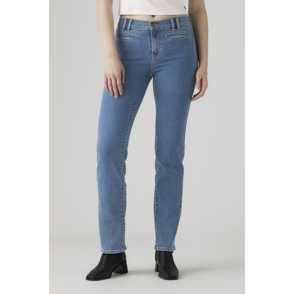 LEVIS - Jeans Mujer 314 Shp Tailored Str Celeste Levis