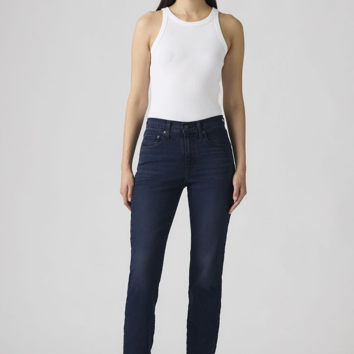 LEVIS - Jeans Mujer 724 High Rise Straight Azul Levis