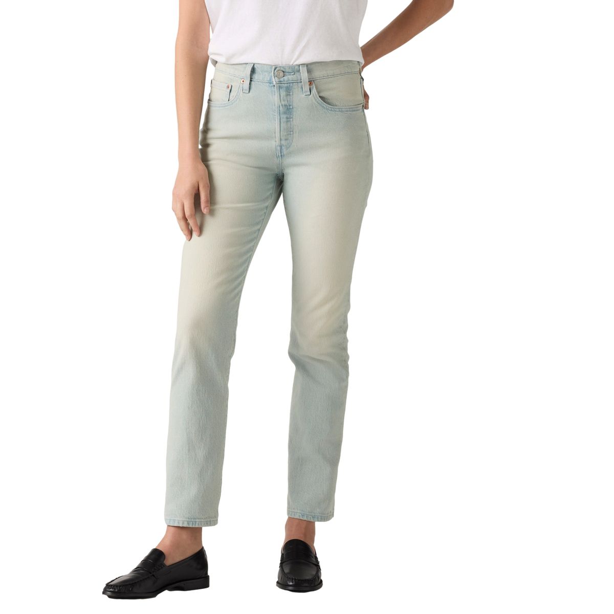 LEVIS - Jeans Mujer 501 For Women Celeste Levis
