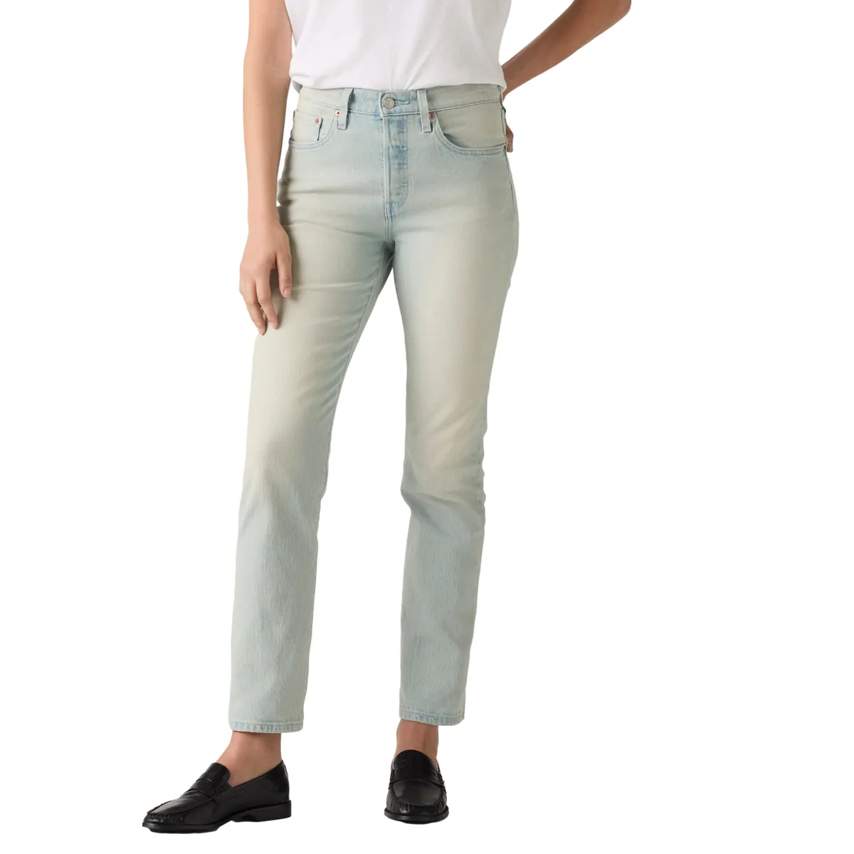 LEVIS - Jeans Mujer 501 For Women Celeste Levis