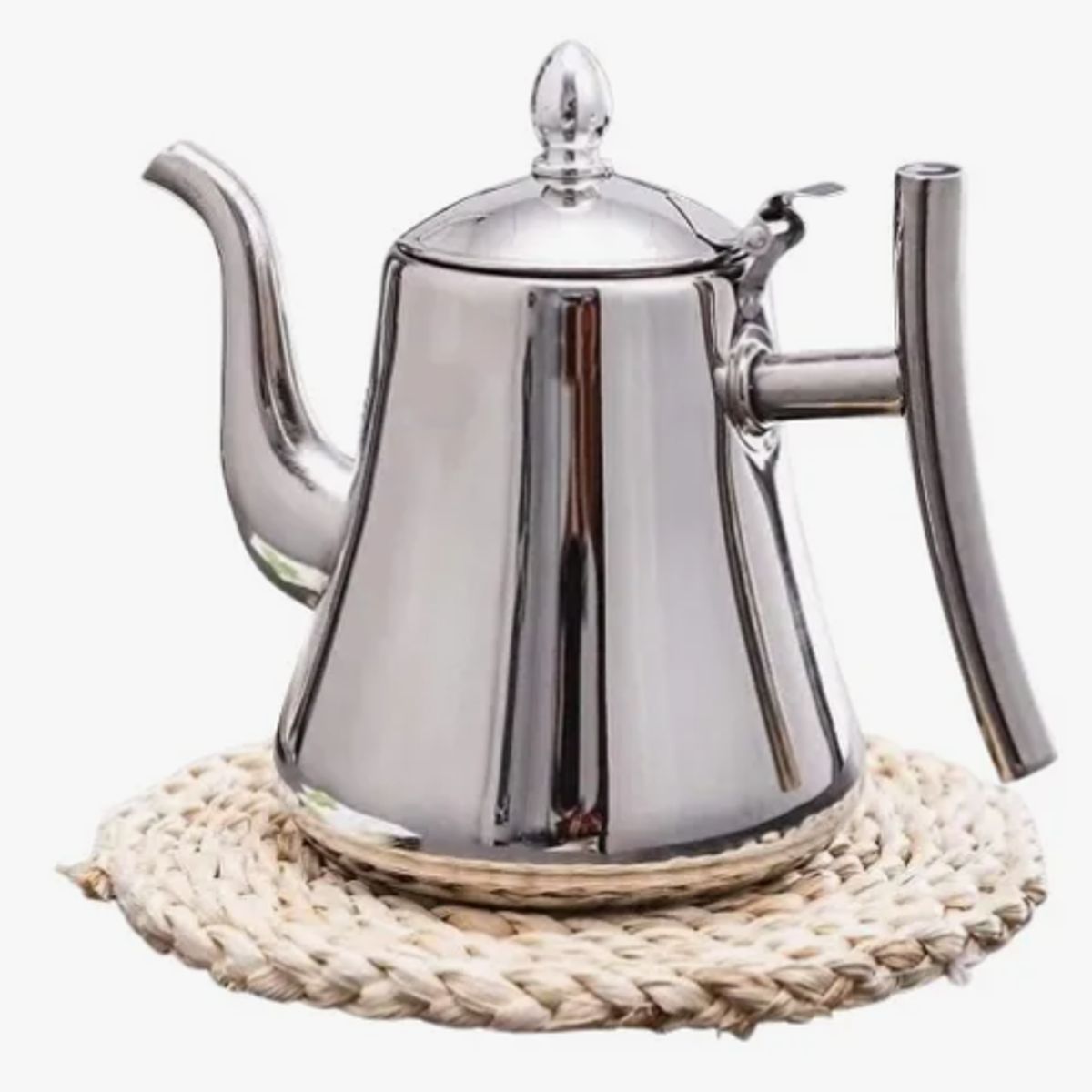 GENERICO - Tetera De Acero Inoxidable Plateado De 2 Lt