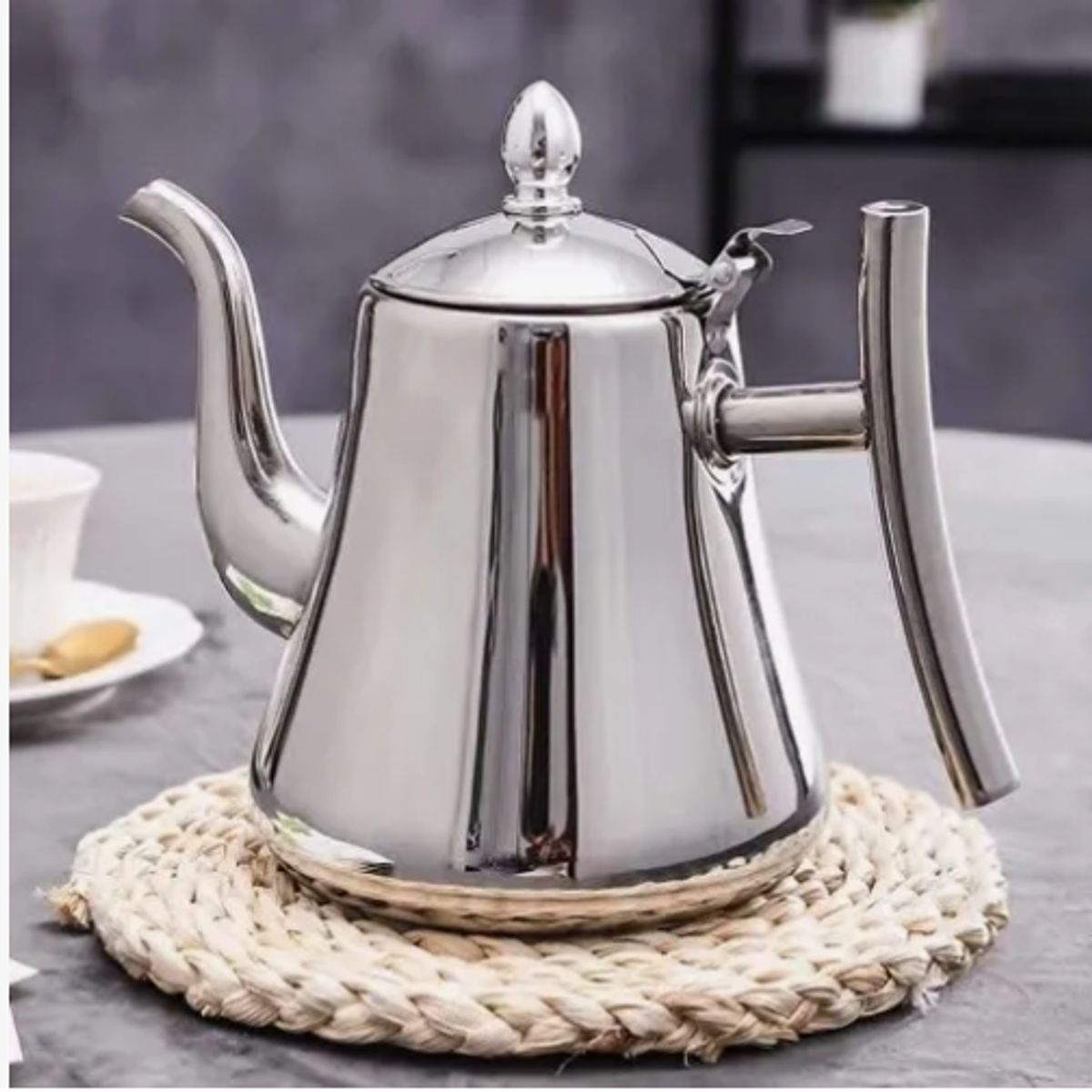 GENERICO - Tetera De Acero Inoxidable Plateado De 2 Lt