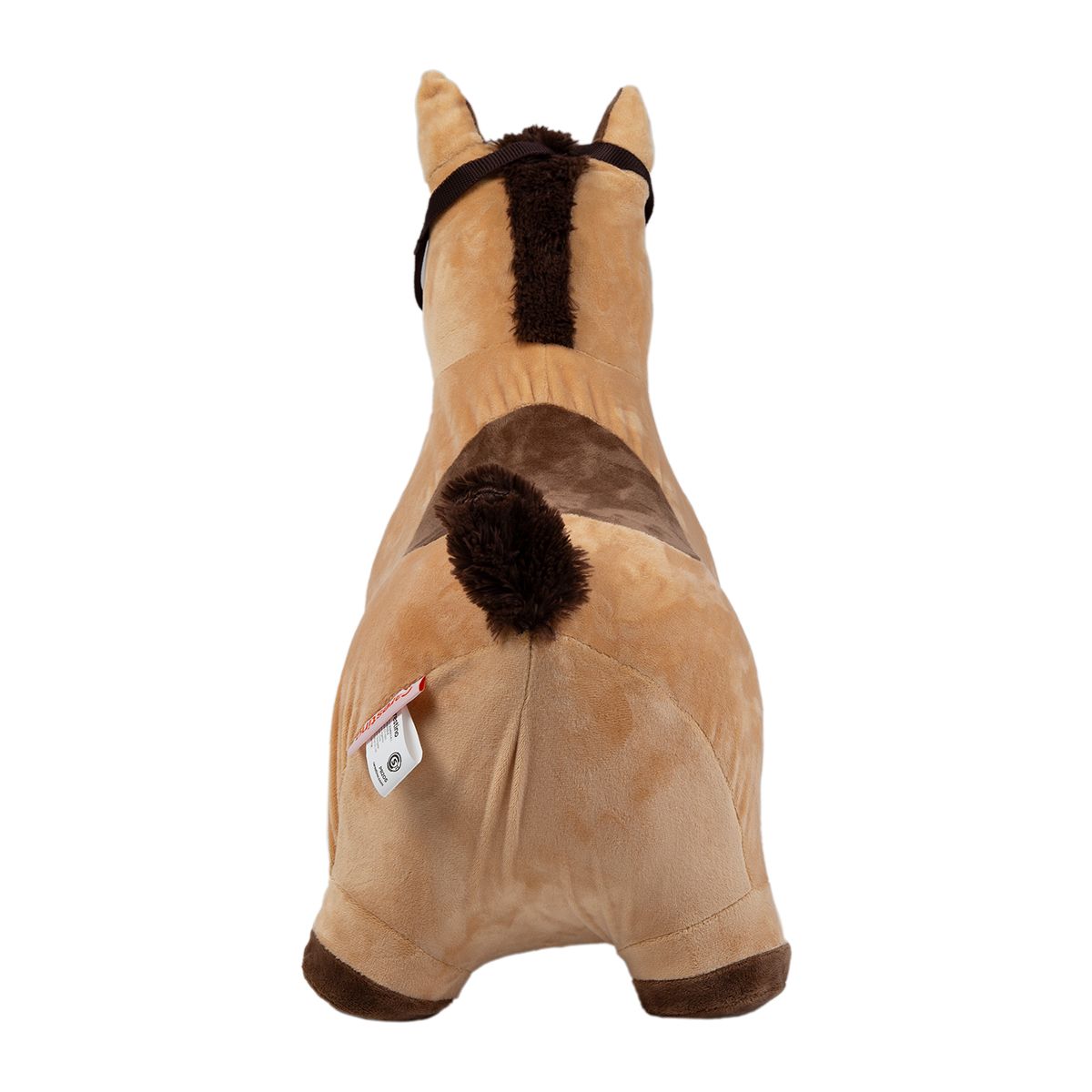 CARESTINO - Inflable Saltarín De Peluche Carestino +18m Caballo Marron