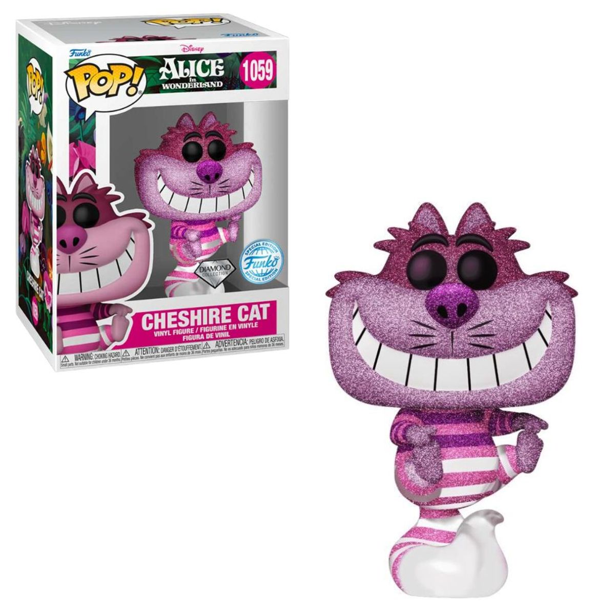 FUNKO - Funko Pop Cheshire Cat Diamond Disney