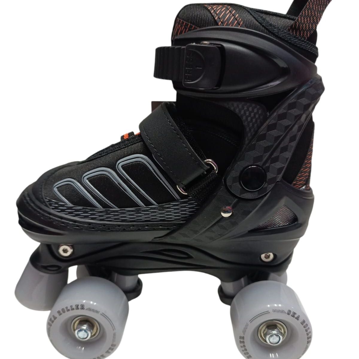 OKA - PATINES 4 RUEDAS OKA NEGRO TALLA S REGULABLE 30-33