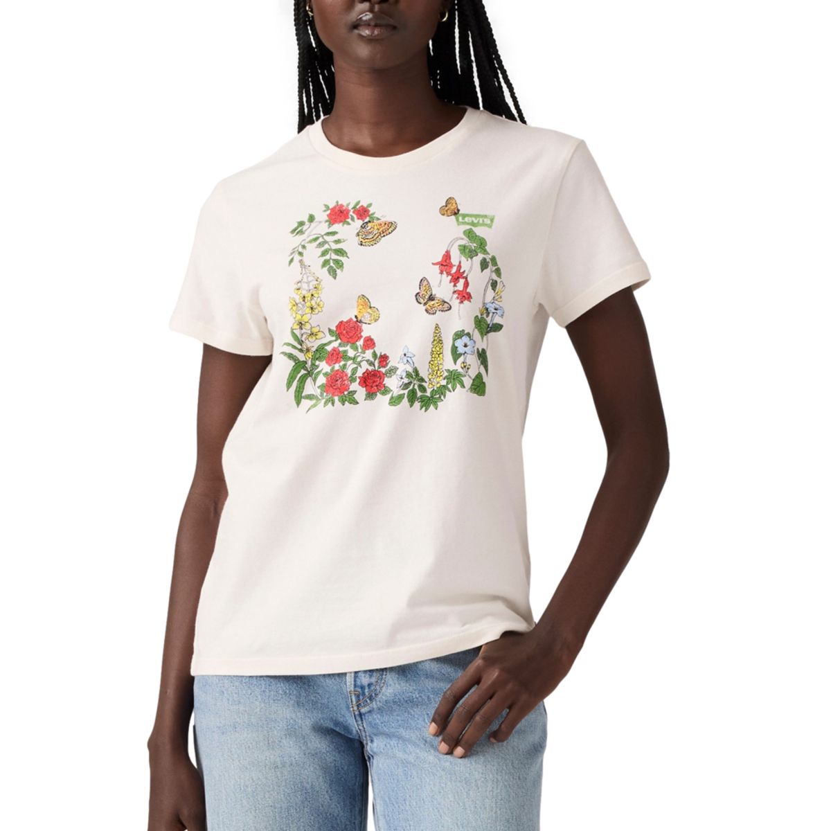 LEVIS - Polo Mujer The Perfect Tee Blanco Levis