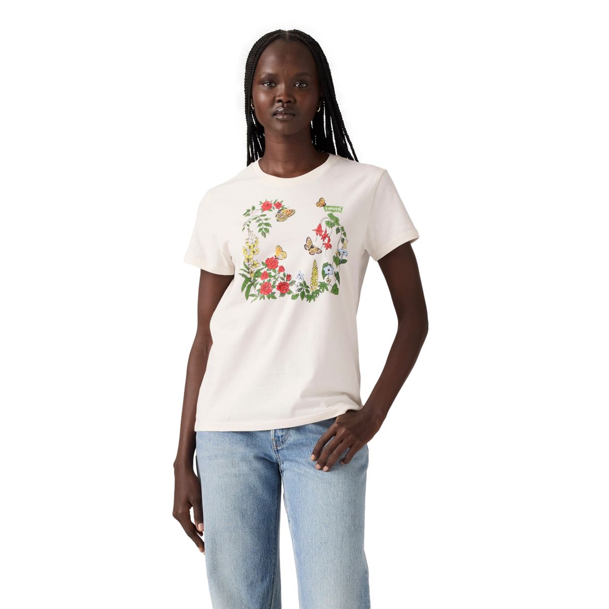 LEVIS - Polo Mujer The Perfect Tee Blanco Levis