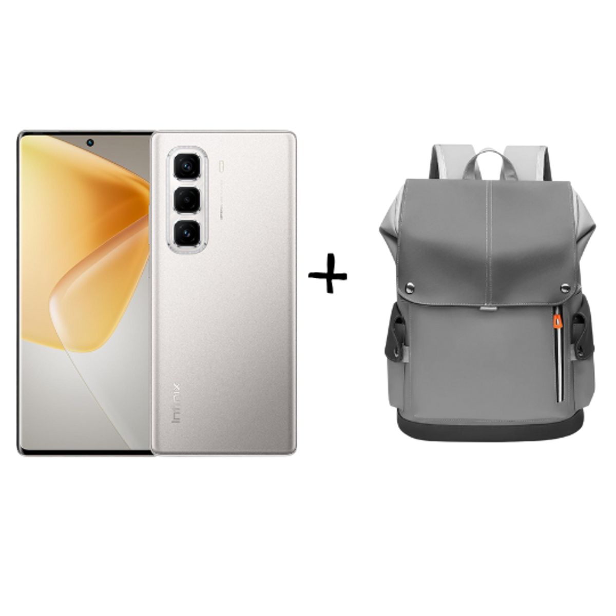 INFINIX - INFINIX HOT 50 PRO PLUS GREY 8+8RAM 256GB+(OBSEQUIO MOCHILA INFINIX) - REGISTRADO