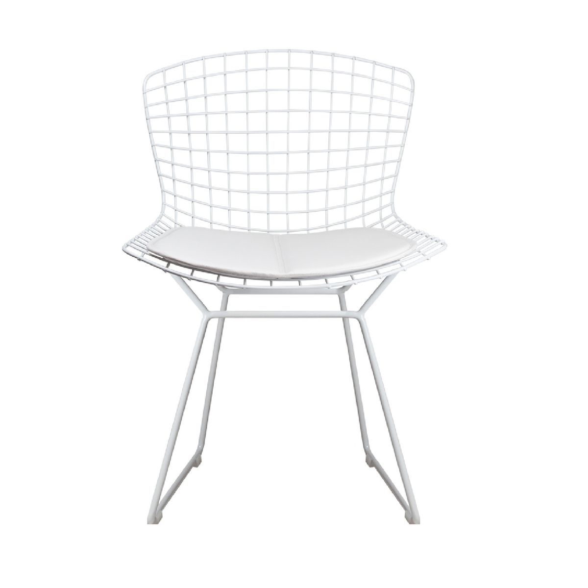 MOBELART - Silla Diseño Bertoia Blanco möbelArt