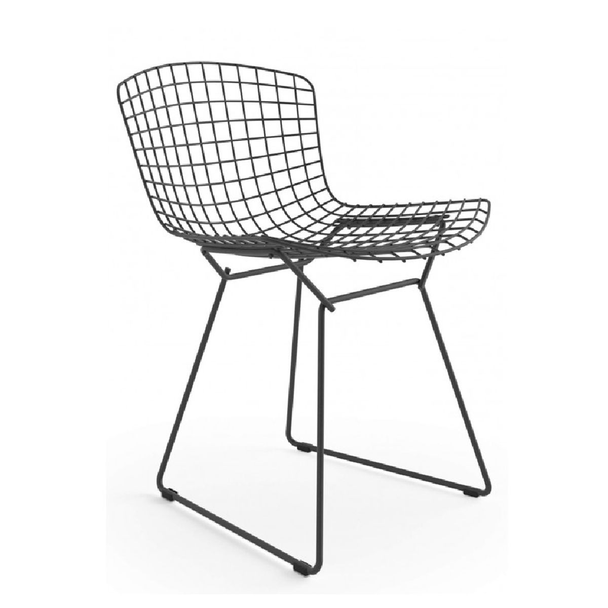 MOBELART - Silla Diseño Bertoia Negro möbelArt