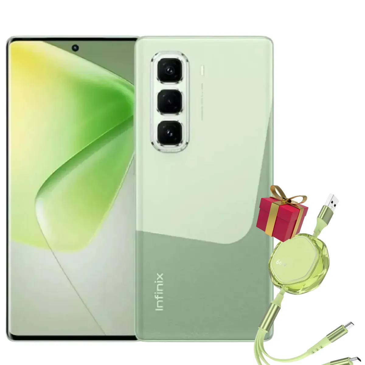 INFINIX - INFINIX HOT 50 PRO PLUS VERDE 8+8RAM 256GB+(OBSEQUIO MOCHILA INFINIX) REGISTRADO