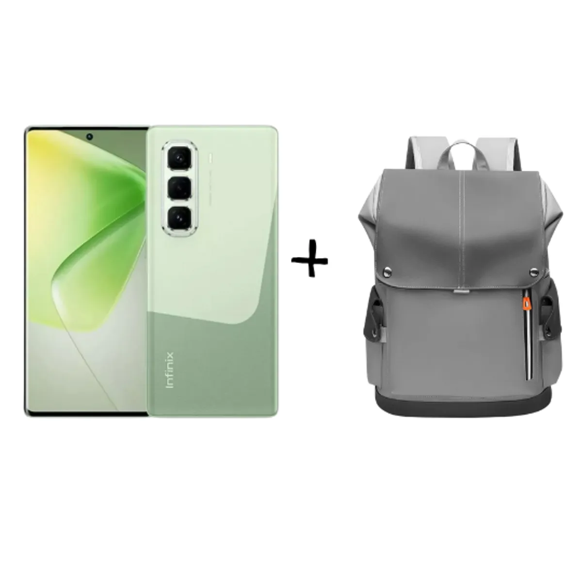 INFINIX - INFINIX HOT 50 PRO PLUS VERDE 8+8RAM 256GB+(OBSEQUIO MOCHILA INFINIX) REGISTRADO