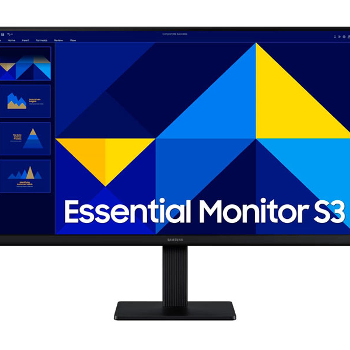 SAMSUNG - MONITOR SAMSUNG LS24D300GALXPE 100HZ 5MS FHD HDMI VGA 24