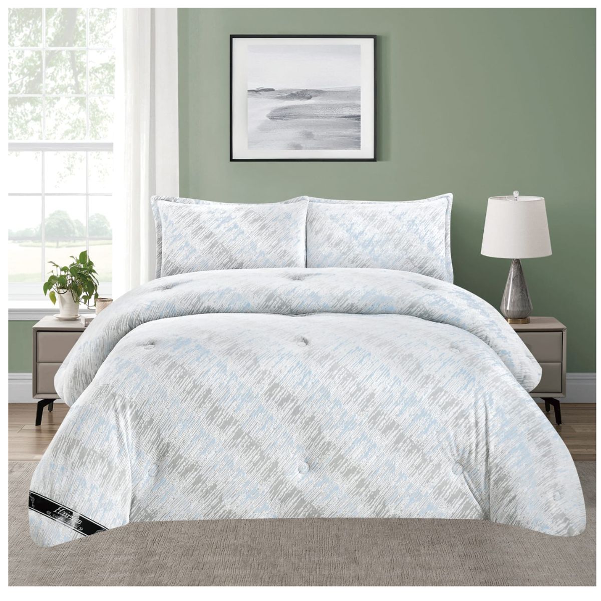 GENERICO - EDREDÓN PIEL DE CONEJO CON PIEL DE ANGEL KING