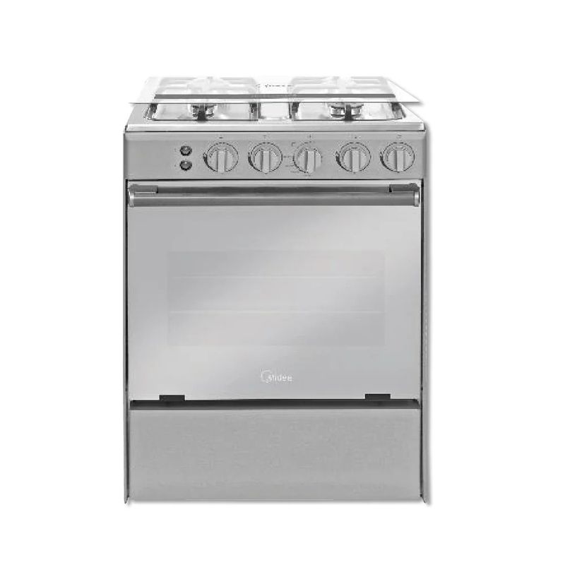 MIDEA - Cocina midea MGS24FS2LAAMB con 4 hornillas