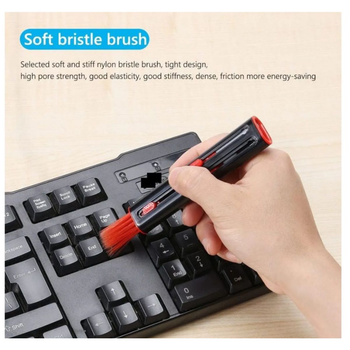 GENERICO - Kit De Limpieza Para Audifono Teclado Laptop Celular Teclas