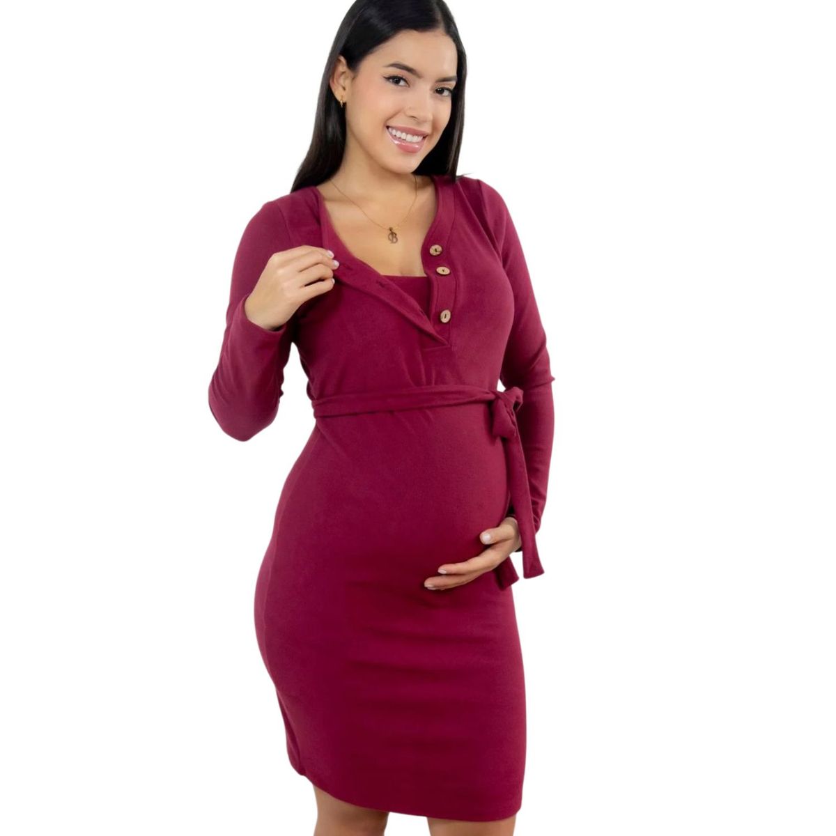 GENERICO - Vestido Maternal y Lactancia Mama A La Mode