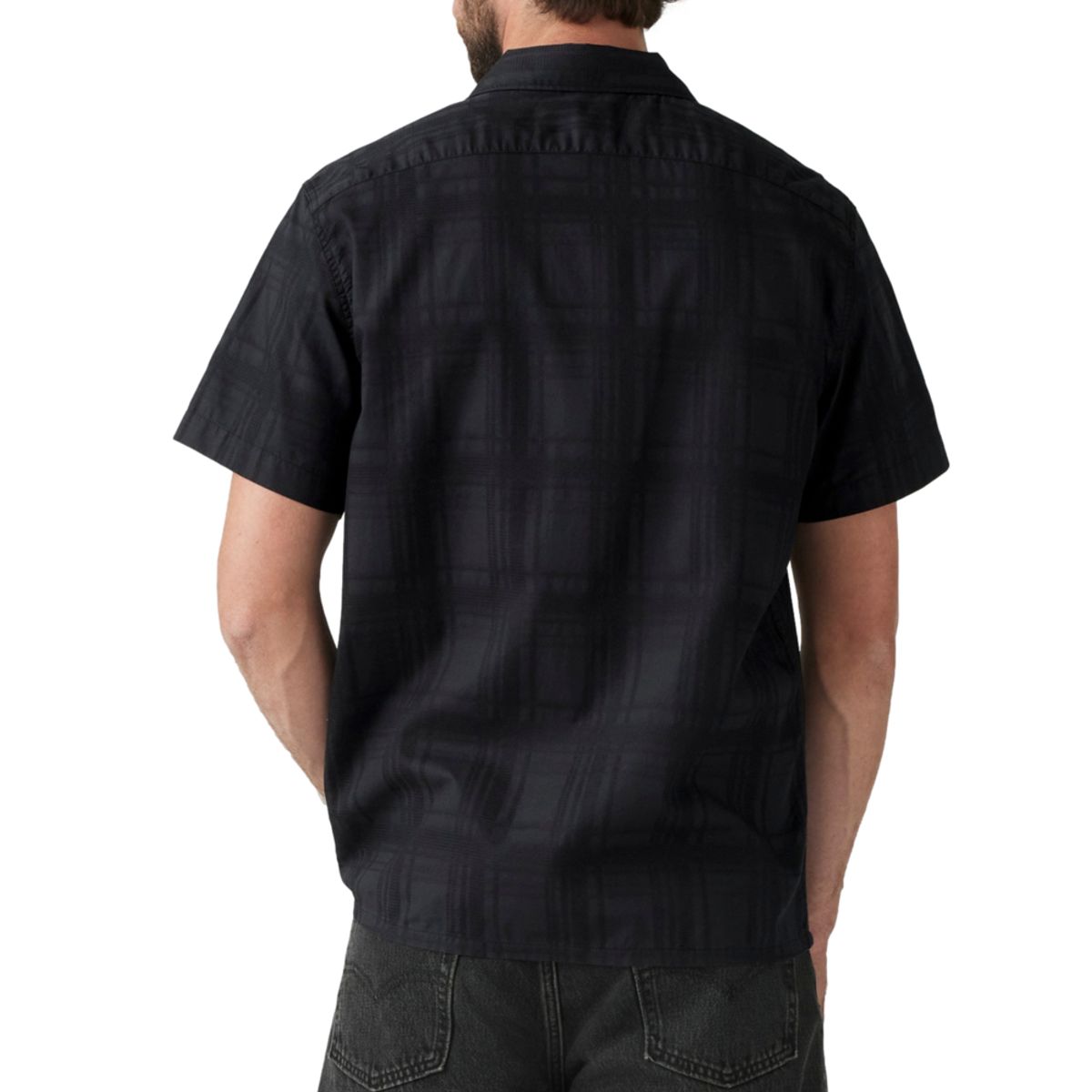 LEVIS - Camisa Hombre S/s Classic Camper Negro Levis