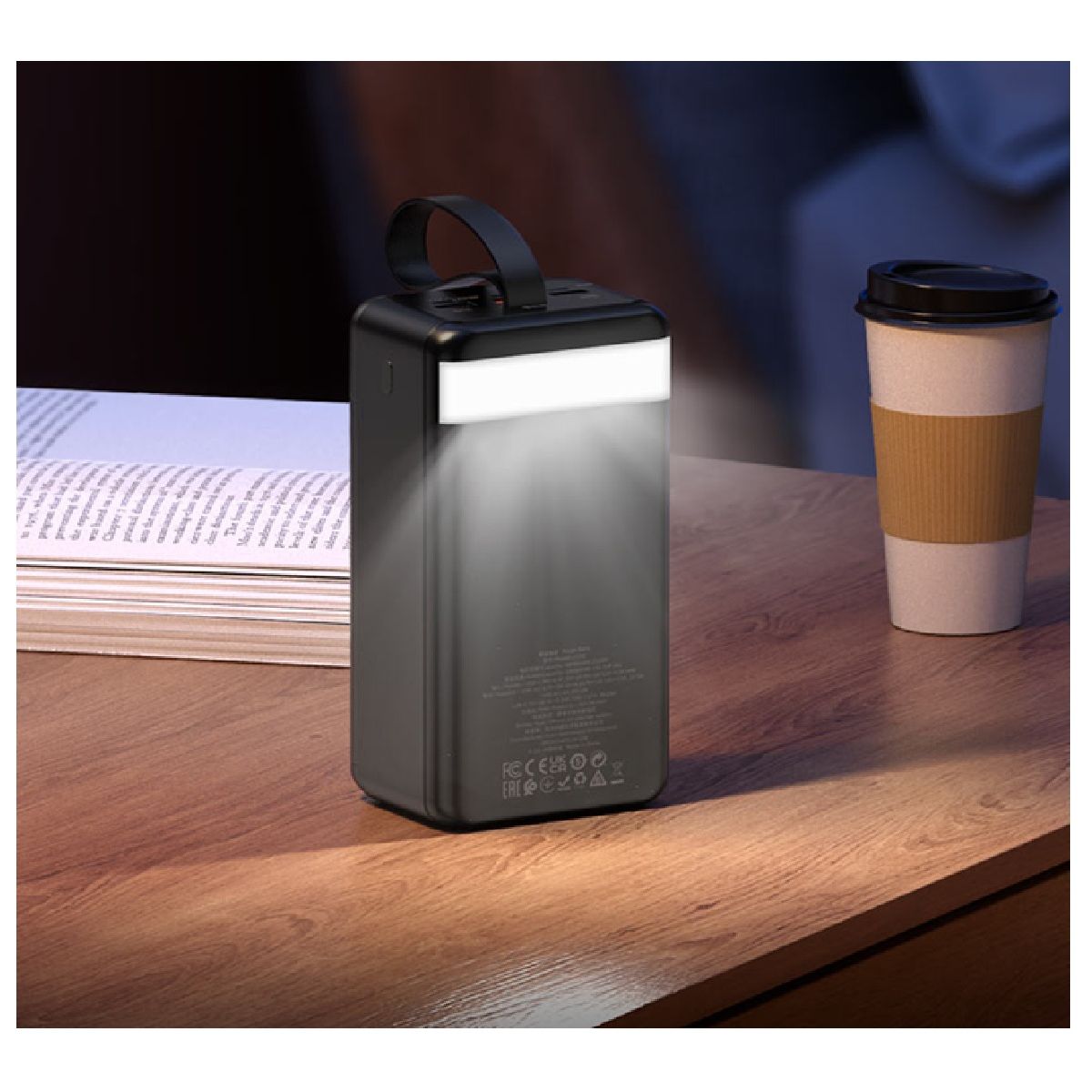 HOCO - Power bank Carga rápida 22.5W HOCO 60000 mAh J123C