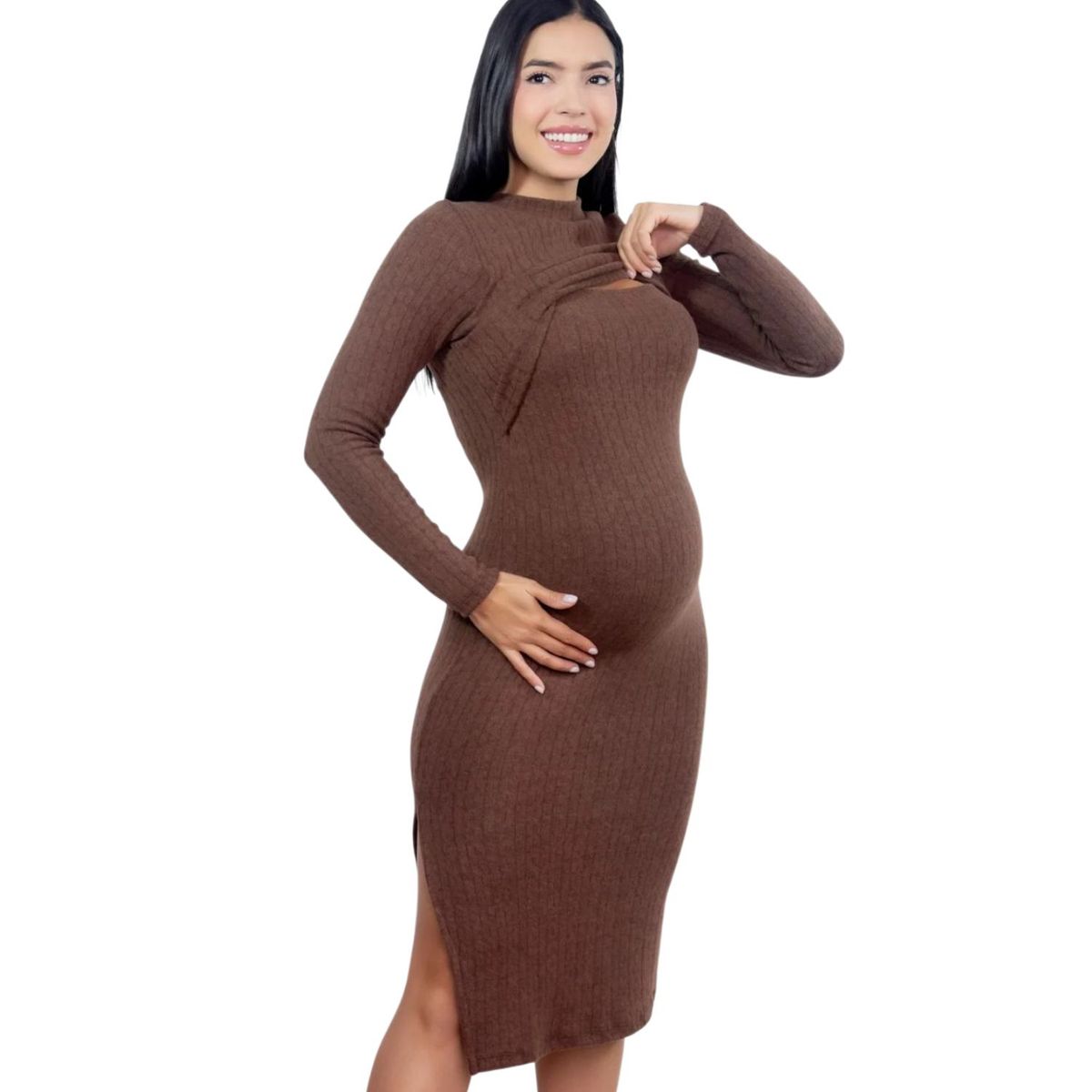 GENERICO - Vestido Maternal y Lactancia Mama A La Mode