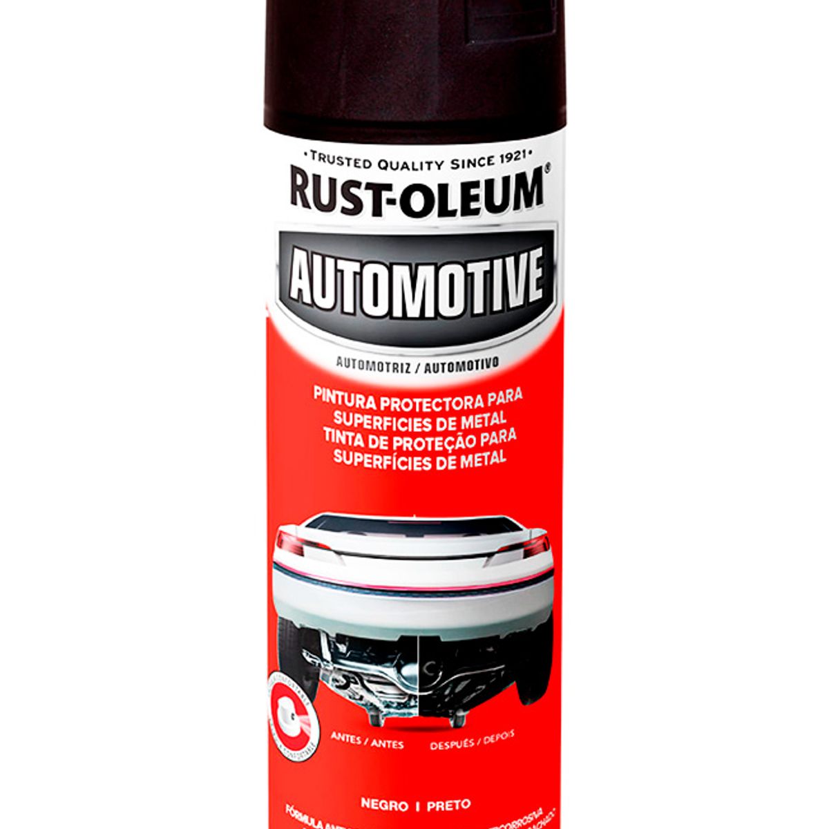 RUST OLEUM - AUTOMOTIVE PROTECTOR DE METAL (UNDERCOATING) NEGRO 425 Gr.