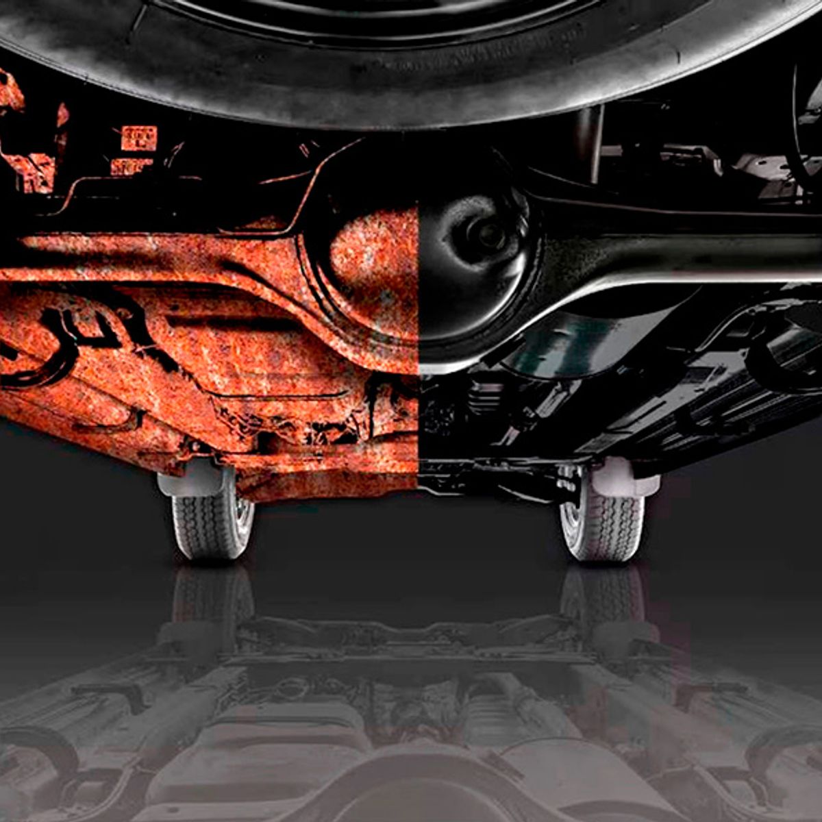 RUST OLEUM - AUTOMOTIVE PROTECTOR DE METAL (UNDERCOATING) NEGRO 425 Gr.