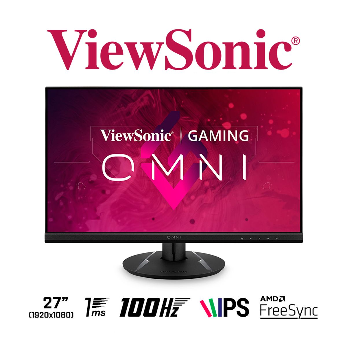VIEWSONIC - Monitor Gamer Viewsonic VX2716 27 FHD