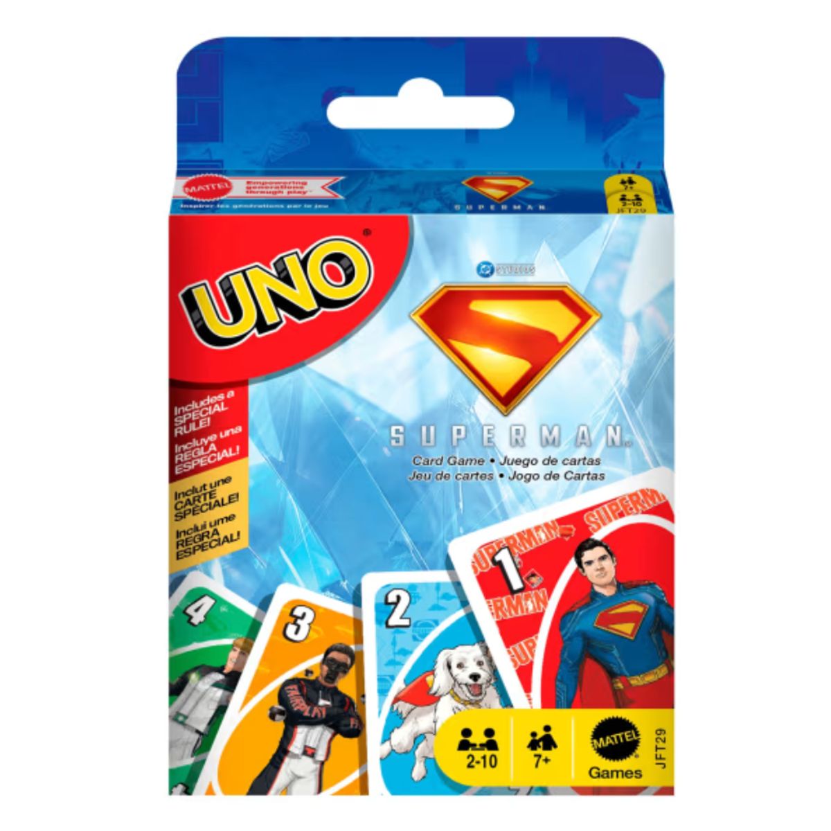 UNO - Juego De Cartas UNO Super Man