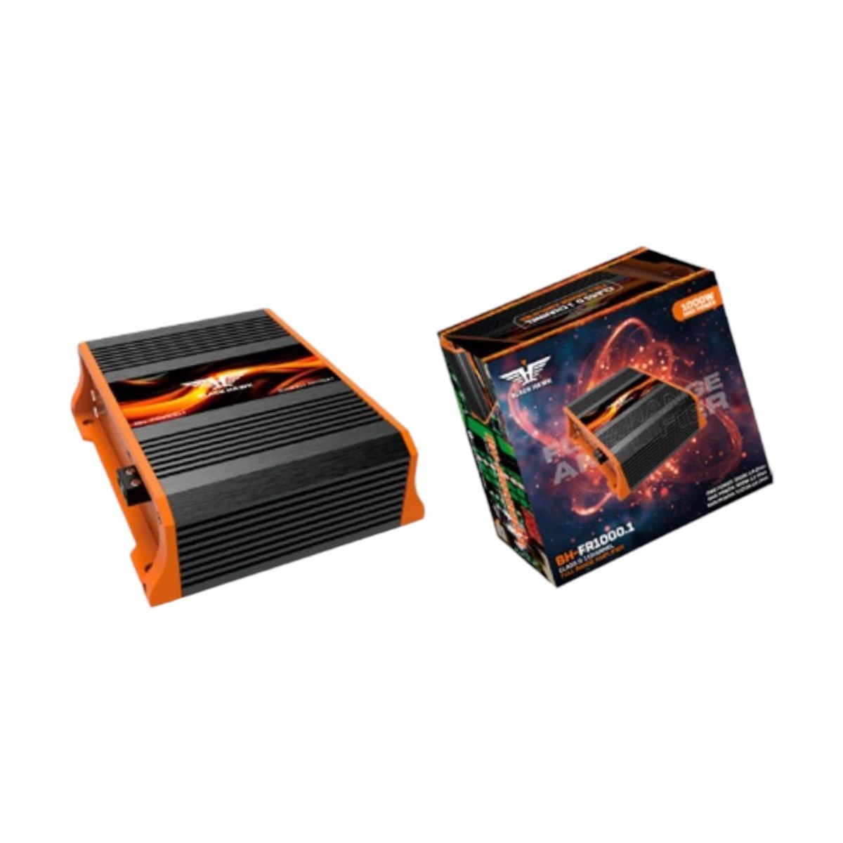 BLACK HAWK - Amplificador Full Rango 1000.1 Black Hawk