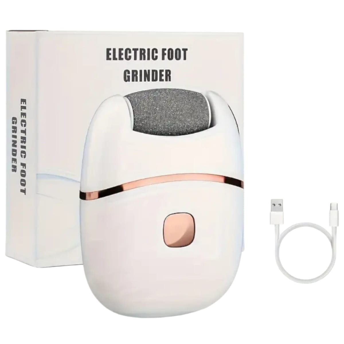 GENERICO - Removeedor De Callos De Pies Electrico + 3 Repuestos Gratis