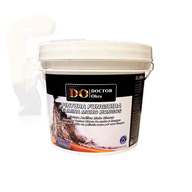 DO DOCTOR OBRA - PINTURA FUNGICIDA ELIMINA MOHO Y HONGOS 946 ML