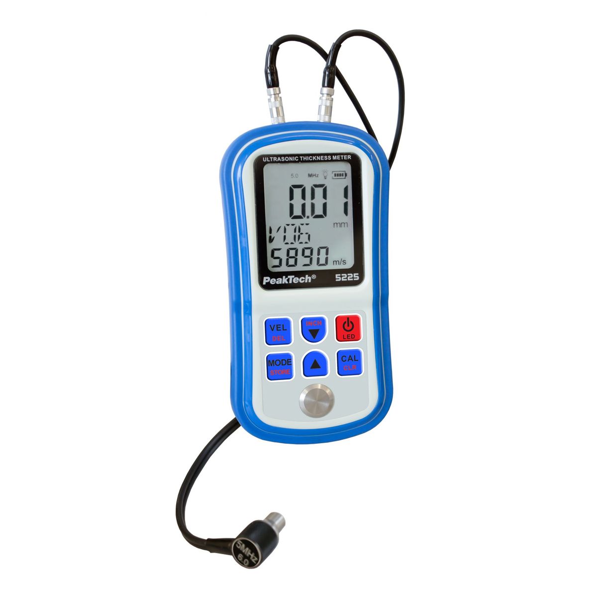 PEAKTECH - MEDIDOR ULTRASÓNICO DE ESPESOR DE MATERIALES - PEAKTECH P-5225