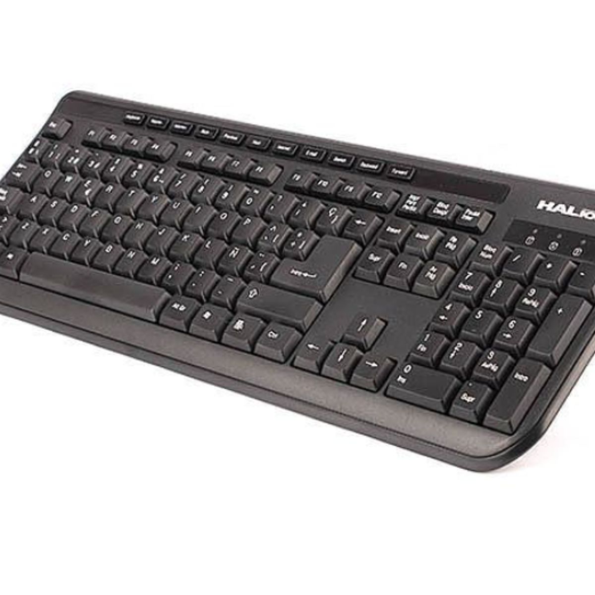 HALION - TECLADO MULTIMEDIA DE OFICINA HALION HA-K613 USB NEGRO