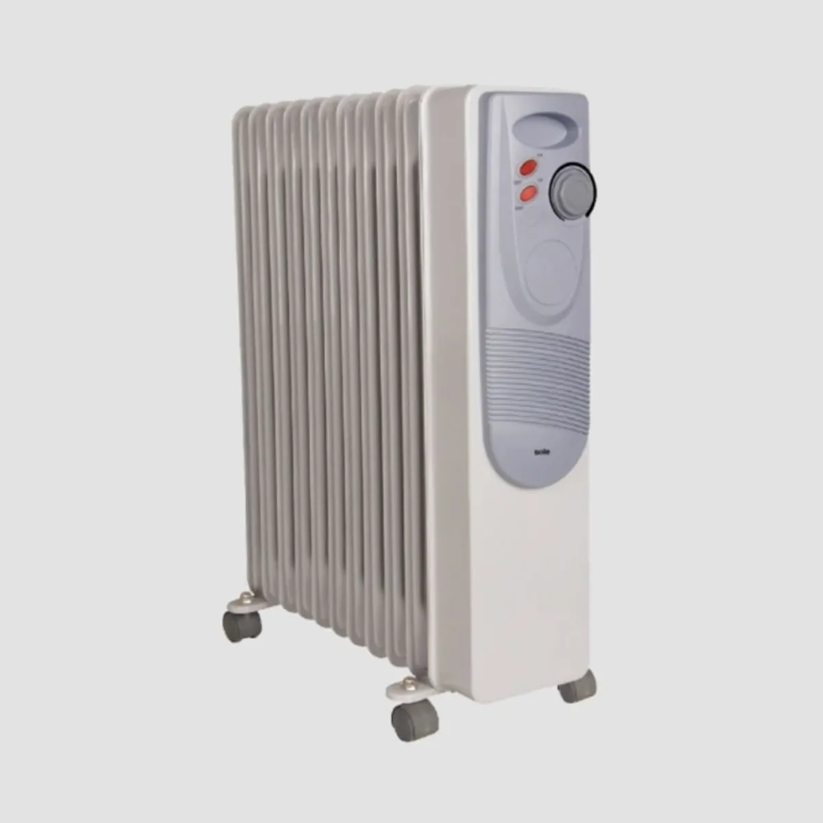 SOLE - Estufa de Aceite Eléctrica 11 celdas 2500 watts Blanco Sole SOLE2500