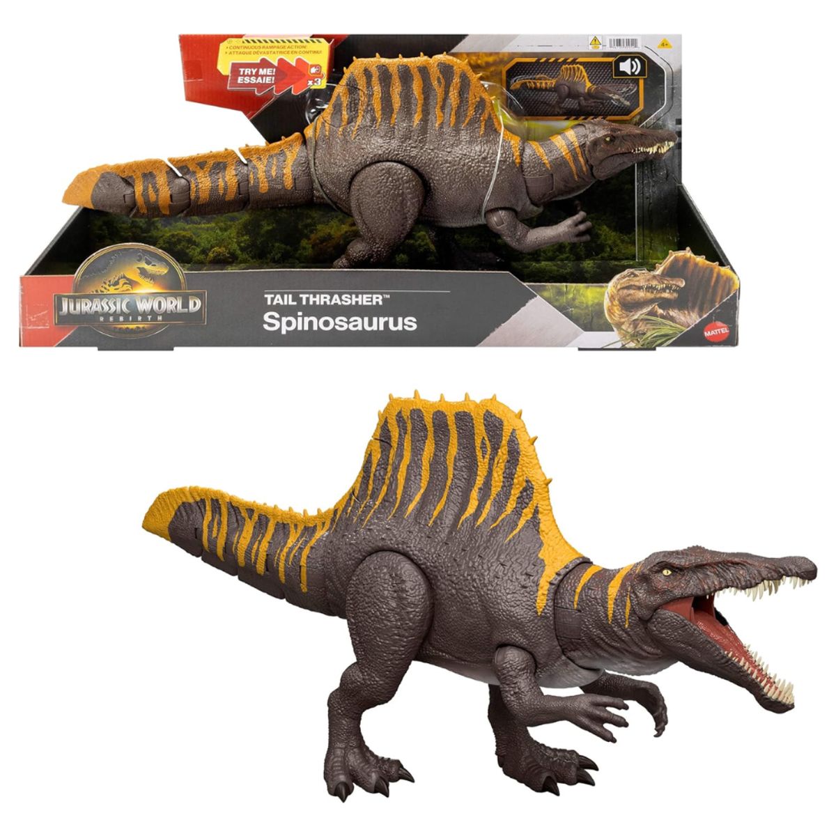JURASSIC WORLD - Jurassic World Rebirth Thrasher Spinosaurus