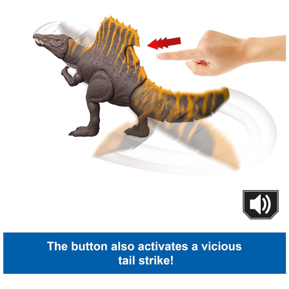 JURASSIC WORLD - Jurassic World Rebirth Thrasher Spinosaurus